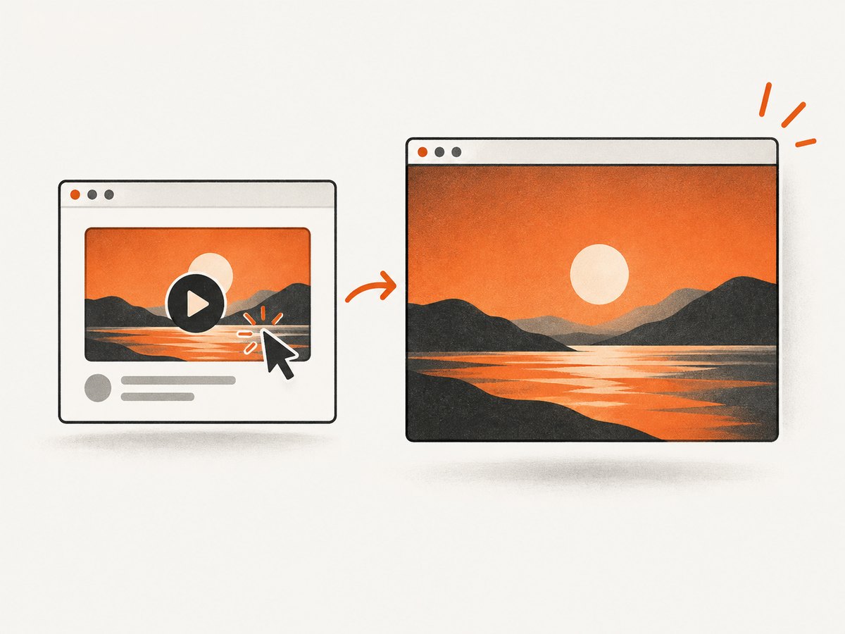 The DOM Fullscreen API changes page content fullscreen, which is different from launching Chrome fullscreen.