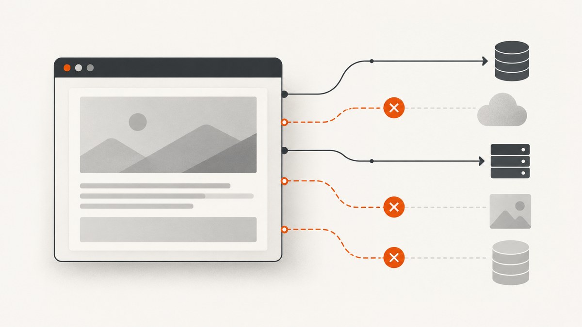 How to Stop Puppeteer Making Network Requests When Capturing Local Files