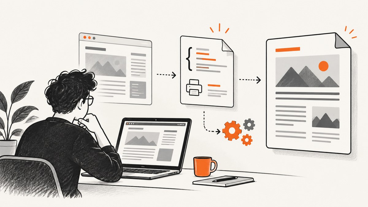Why Puppeteer Ignores CSS @media print Rules and How to Fix It