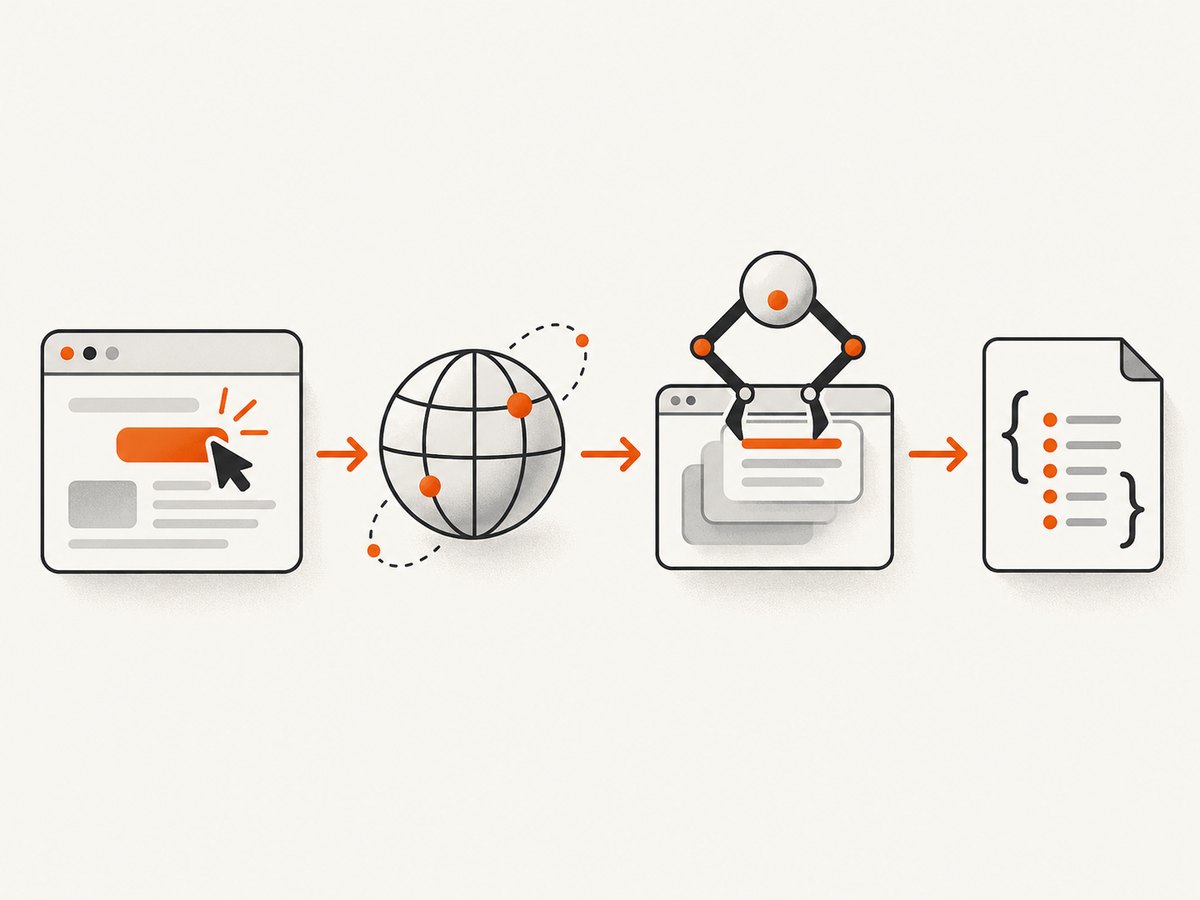Create the response wait first, trigger the request, then parse the matched body.