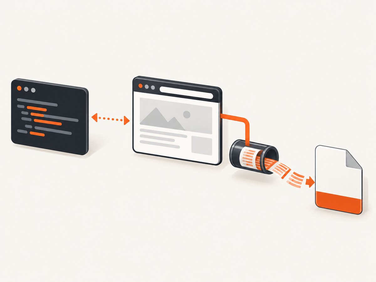 The failing stage is often the protocol stream that carries PDF output from the browser.