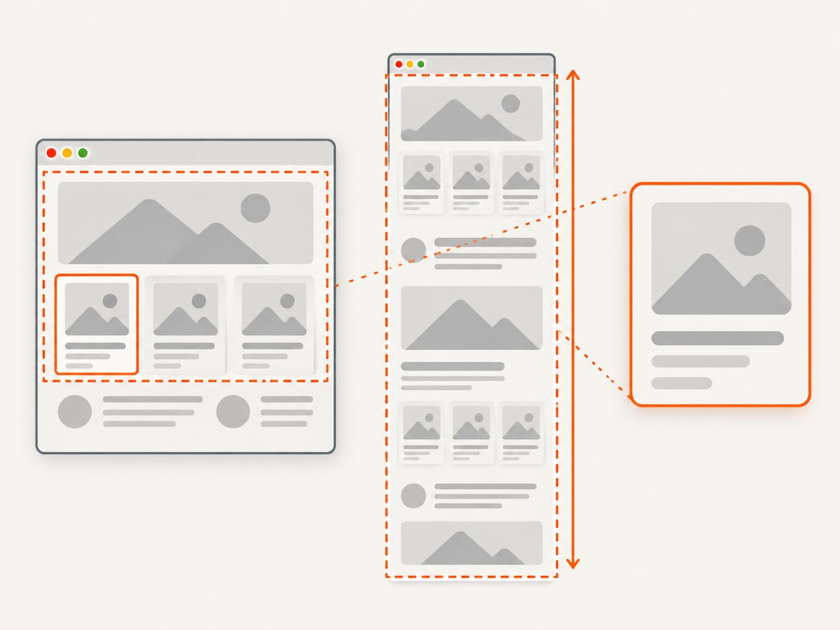 Puppeteer can capture the viewport, a clipped region, the full document, or a selected element.