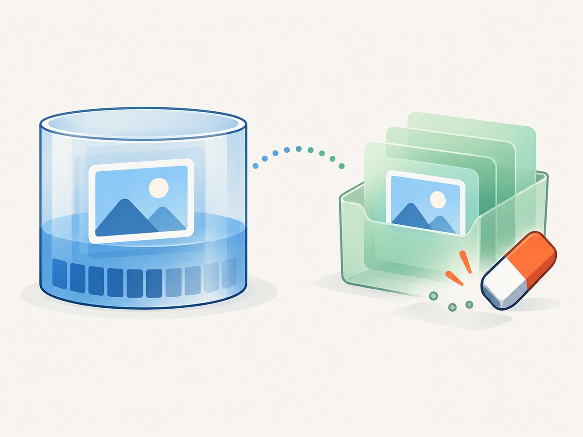 Temporary files still use function memory, so clean them up and measure peak usage.