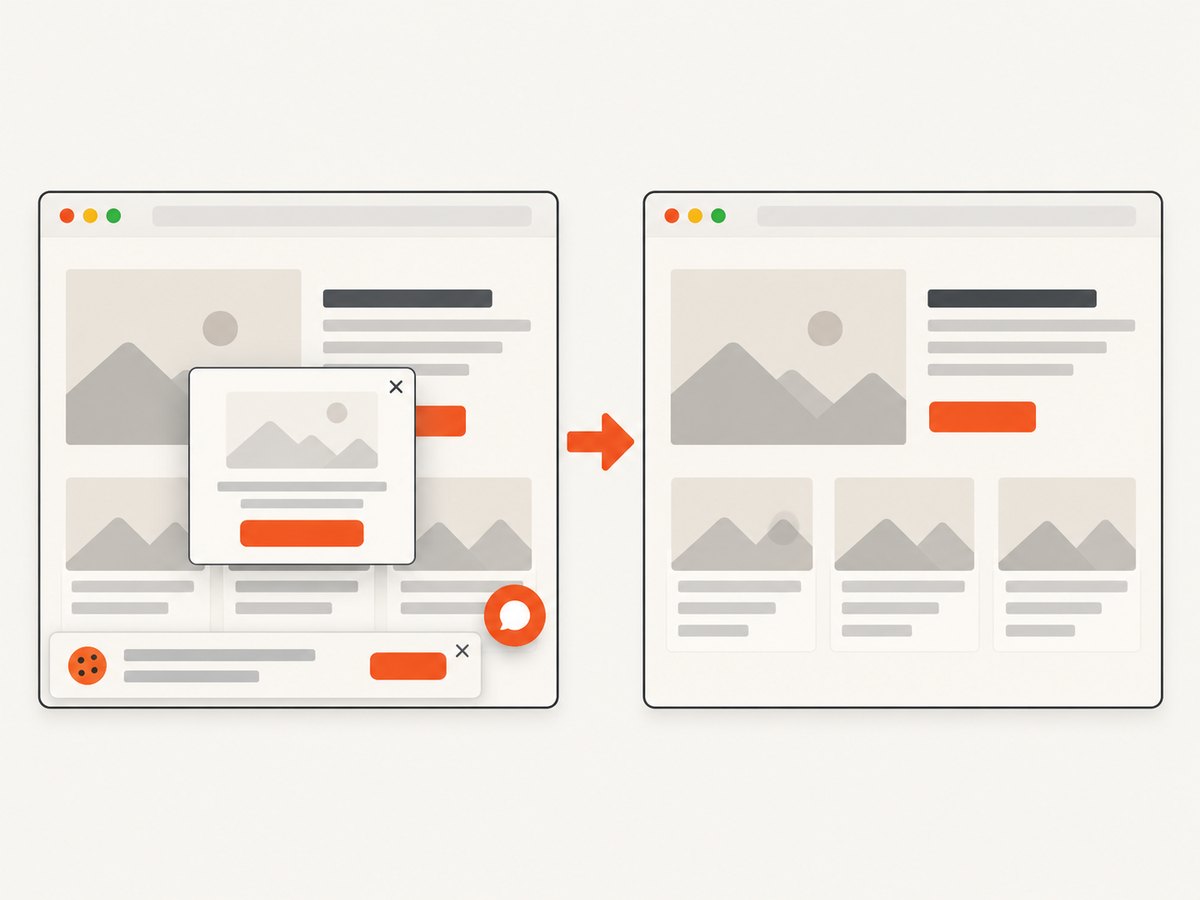 Consent banners and overlays can change the pixels you capture unless they are handled before the shot.
