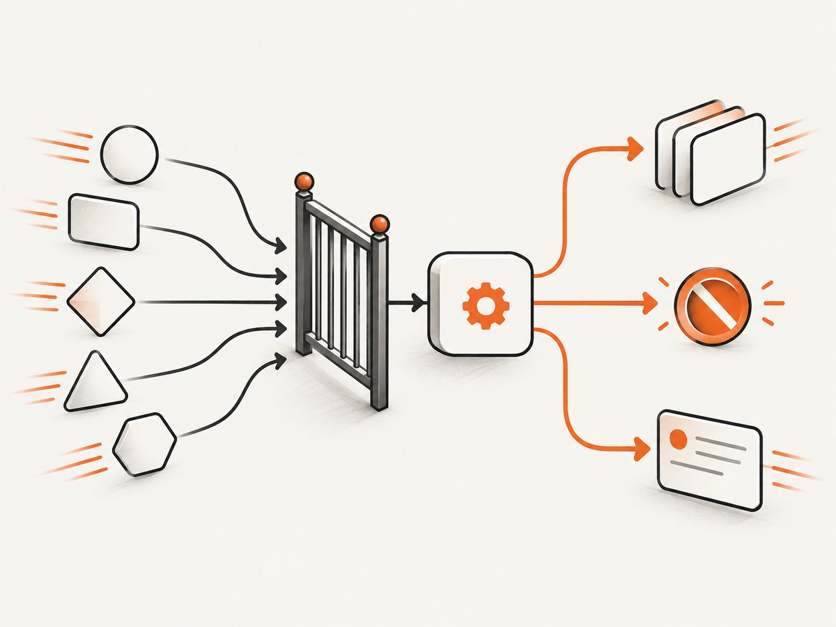 Once interception is enabled, each paused request needs a clear resolution.