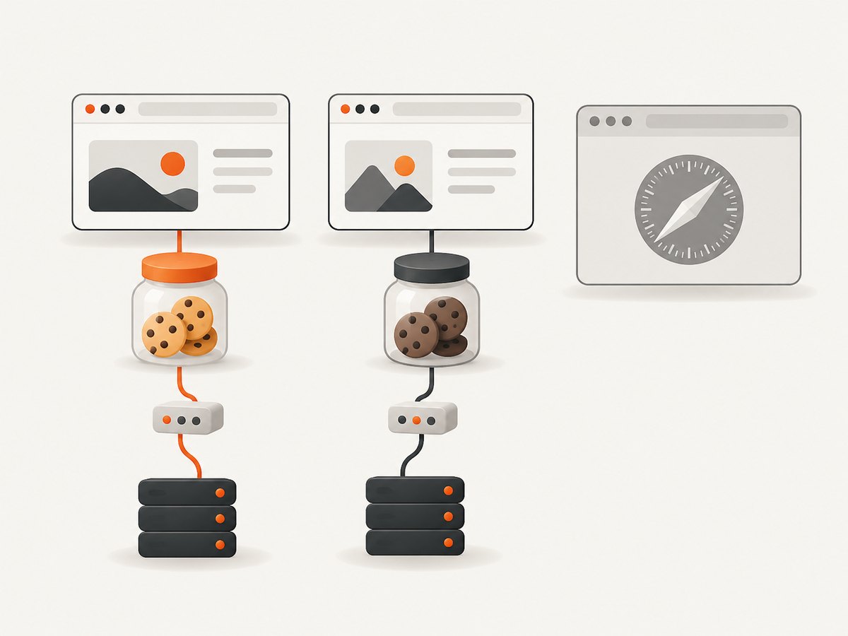 Playwright contexts isolate sessions while its browser engines support cross-browser checks.