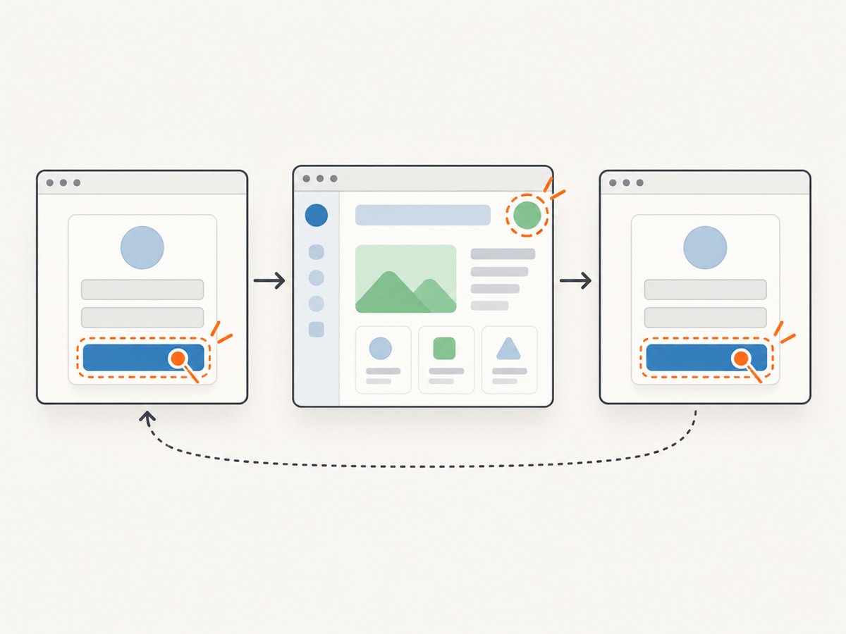 Login and logout selectors and state checks must match the target website’s own interface.