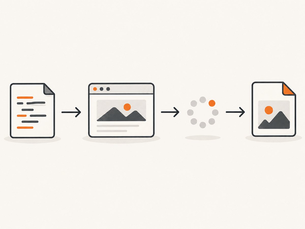 The reliable capture flow is open, wait for the required state, save, verify, and close the browser.