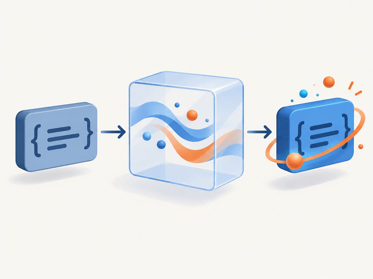A wrapper decorator receives a function and returns a callable that adds behavior around it.