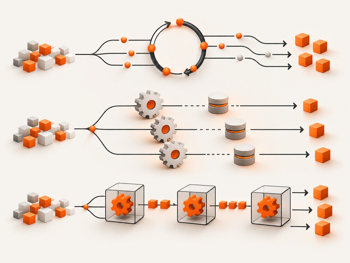 Choose asyncio, threads, or processes from the workload and coordination needs.