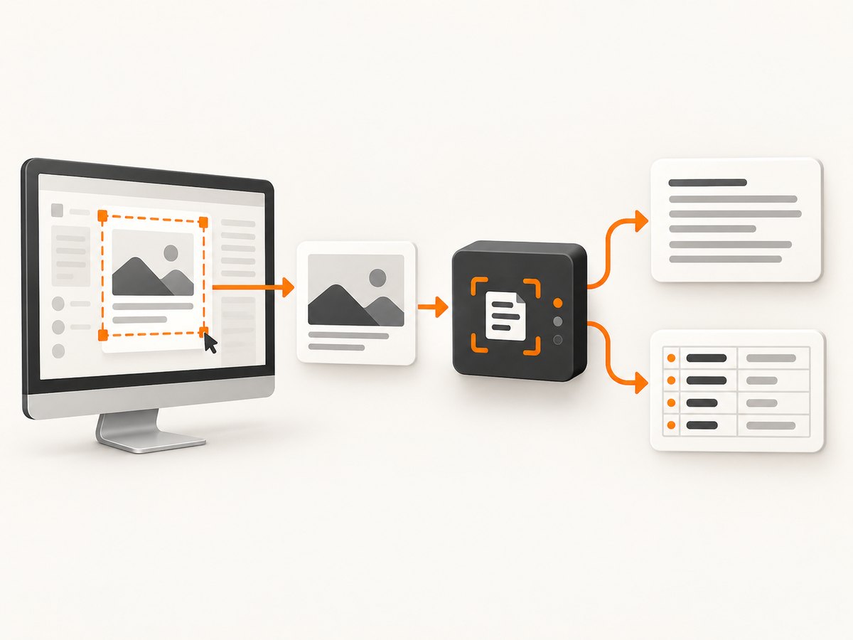 A clean capture removes common overlays before the page image is returned.