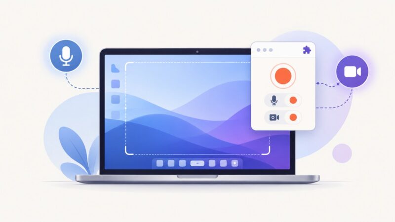 How to Record Your Entire Screen with a Browser Extension