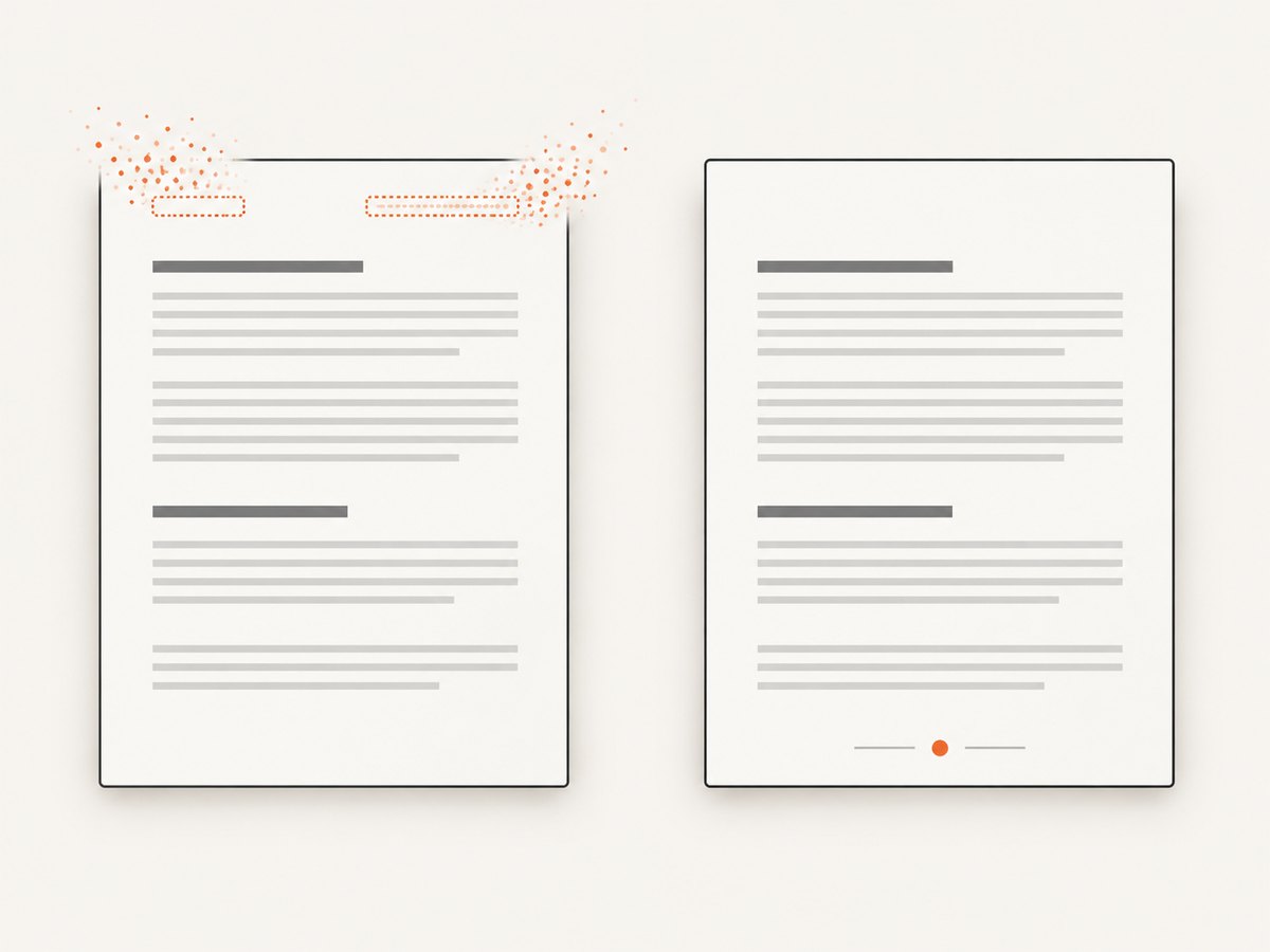 Custom templates let you keep selected fields while omitting date and URL.