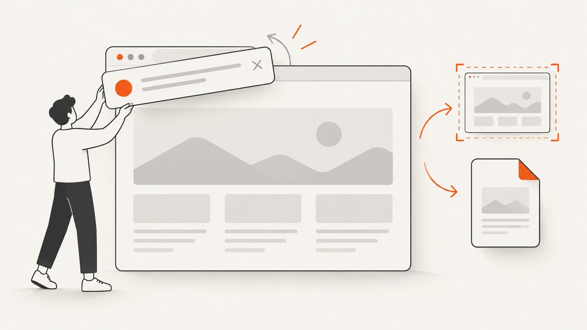 How to Remove an Element Before Taking a Screenshot or PDF with Puppeteer