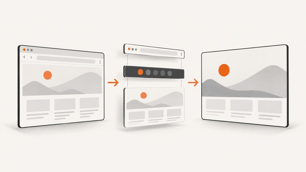 How to Remove the Gray Bar in Chromium Kiosk Mode with Puppeteer
