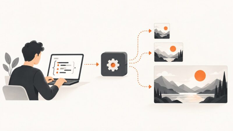 How to Render a Template at Any Size with an API