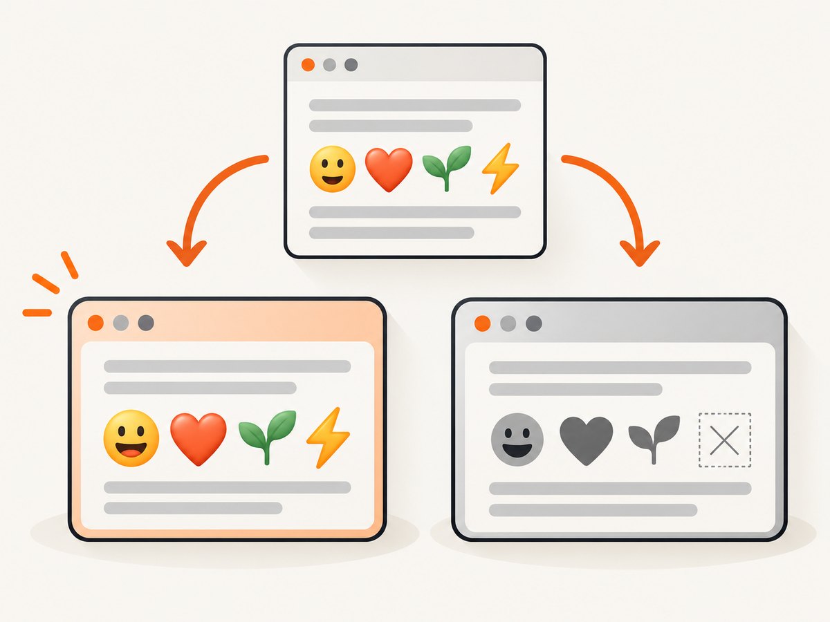Emoji appearance depends on the fonts and fallback behavior in the capture environment.