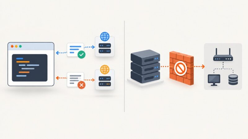 Request Isolation and SSRF Protection for Browser APIs