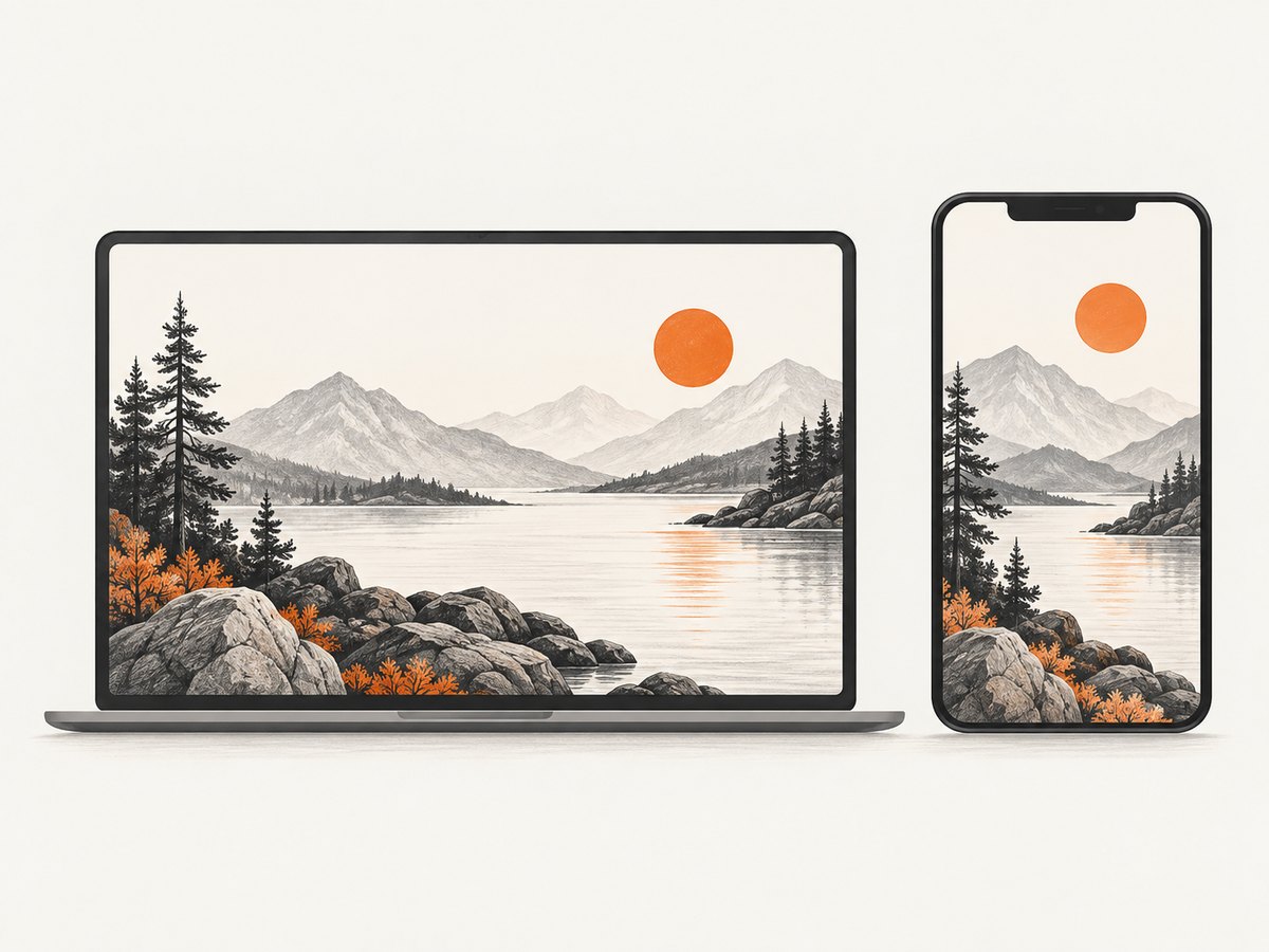 Responsive background assets can preserve the focal point at different viewport ratios.