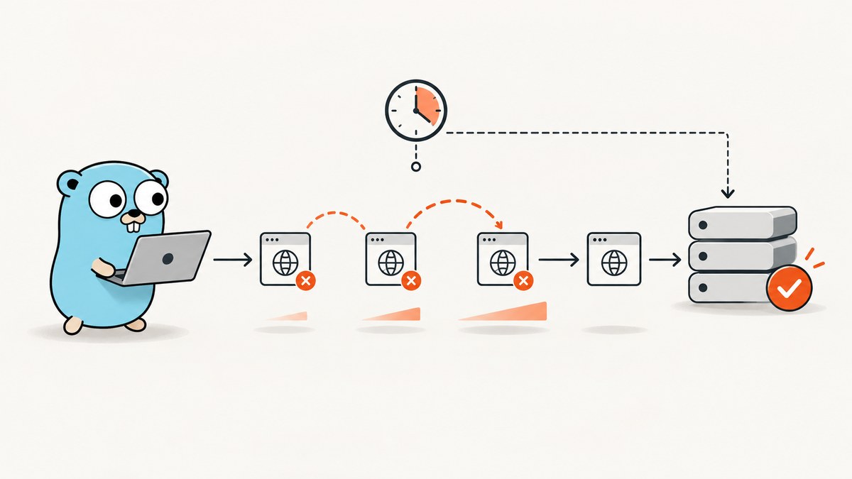 Retrying Failed Requests in Go: Safe Backoff, Deadlines, and Idempotency