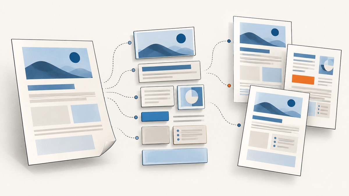 Reusable PDF Template Components with Snippets and Partials