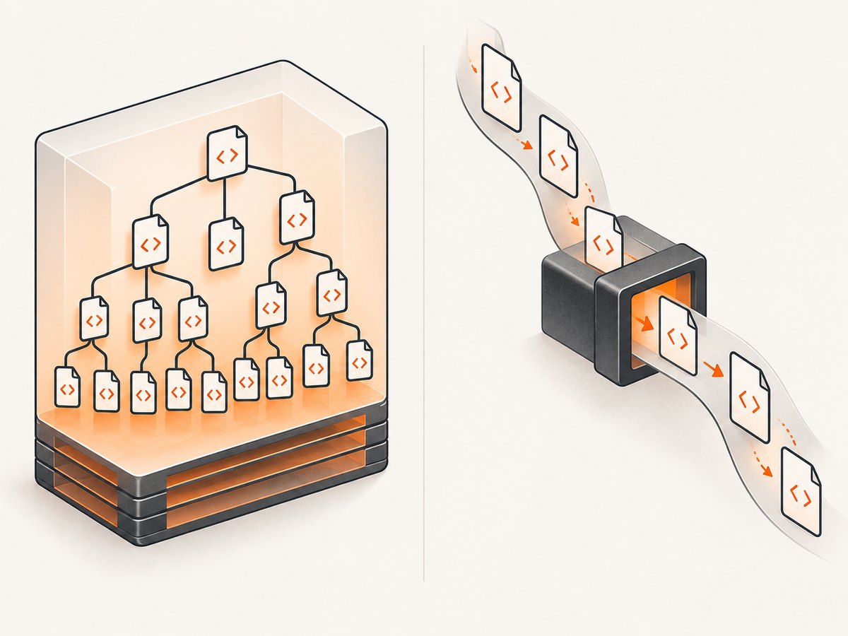 Tree parsing enables flexible queries; streaming can process large XML incrementally with fewer tree features.