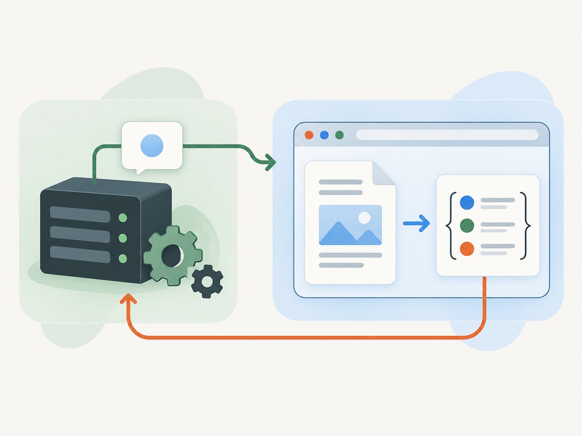 The automation script and page have separate contexts; pass inputs explicitly and return serializable values.