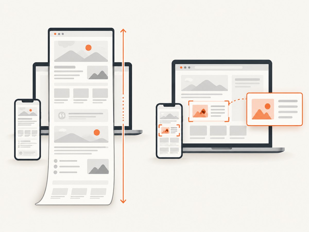 Playwright can automate a browser, while a screenshot API can capture a full page or a selected element directly.