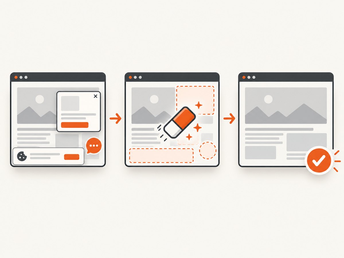 ScreenshotNeo cleans common overlays before capture and reports whether the result was billed.