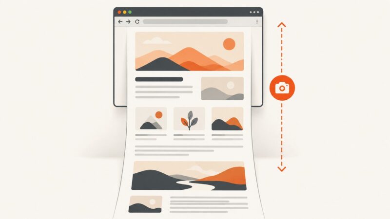 Save a Full Webpage as an Image in Firefox