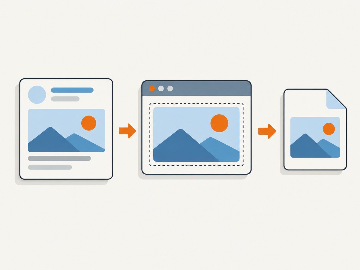 A URL is rendered into a page image, then saved in the required format.