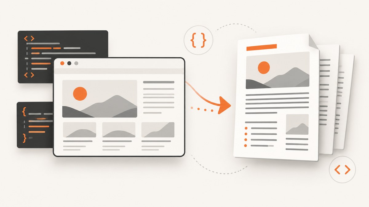 How to Save an HTML Page as a PDF Using JavaScript