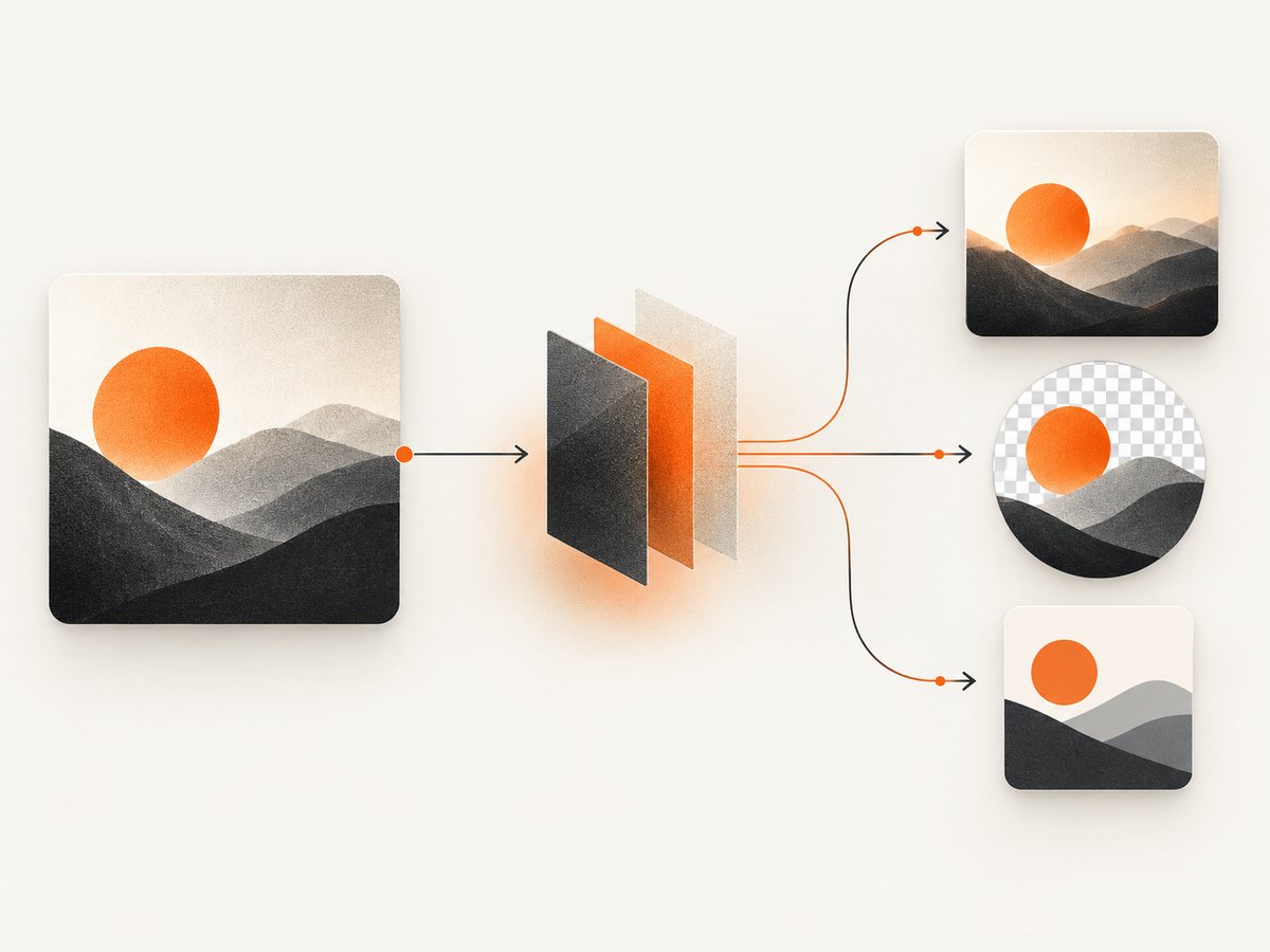 Exporting changes the image encoding; renaming the extension does not.