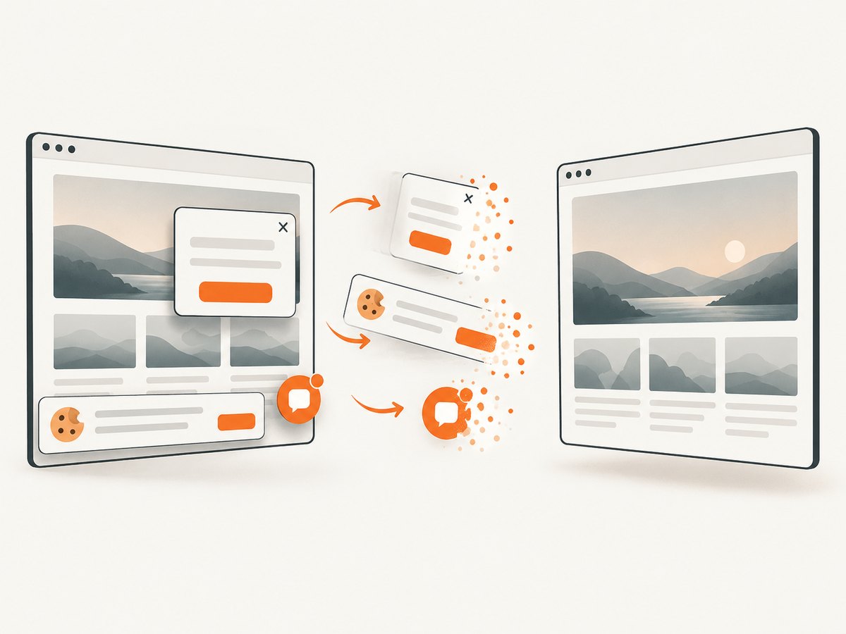 A clean capture pipeline removes obstructing overlays before producing the image.