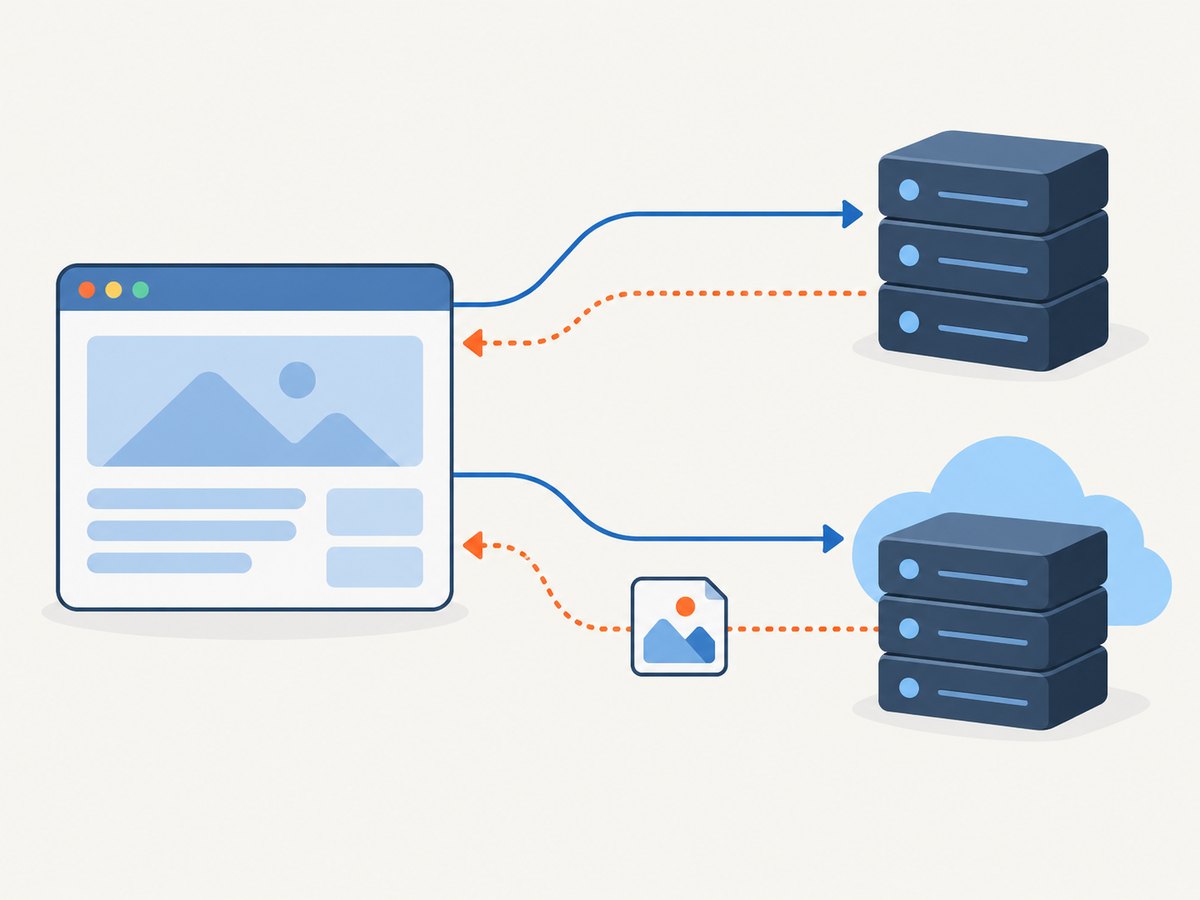 Same-origin downloads are the simplest case; cross-origin downloads depend on server response headers.