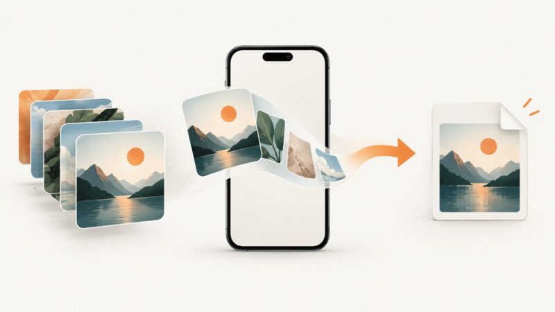 How to Save an iPhone Screenshot as a JPG