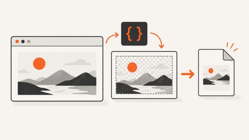 How to Save a JavaScript-Generated Screenshot