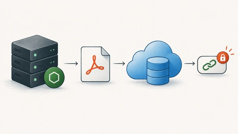 How to Save a PDF Online and Get a URL in Node.js