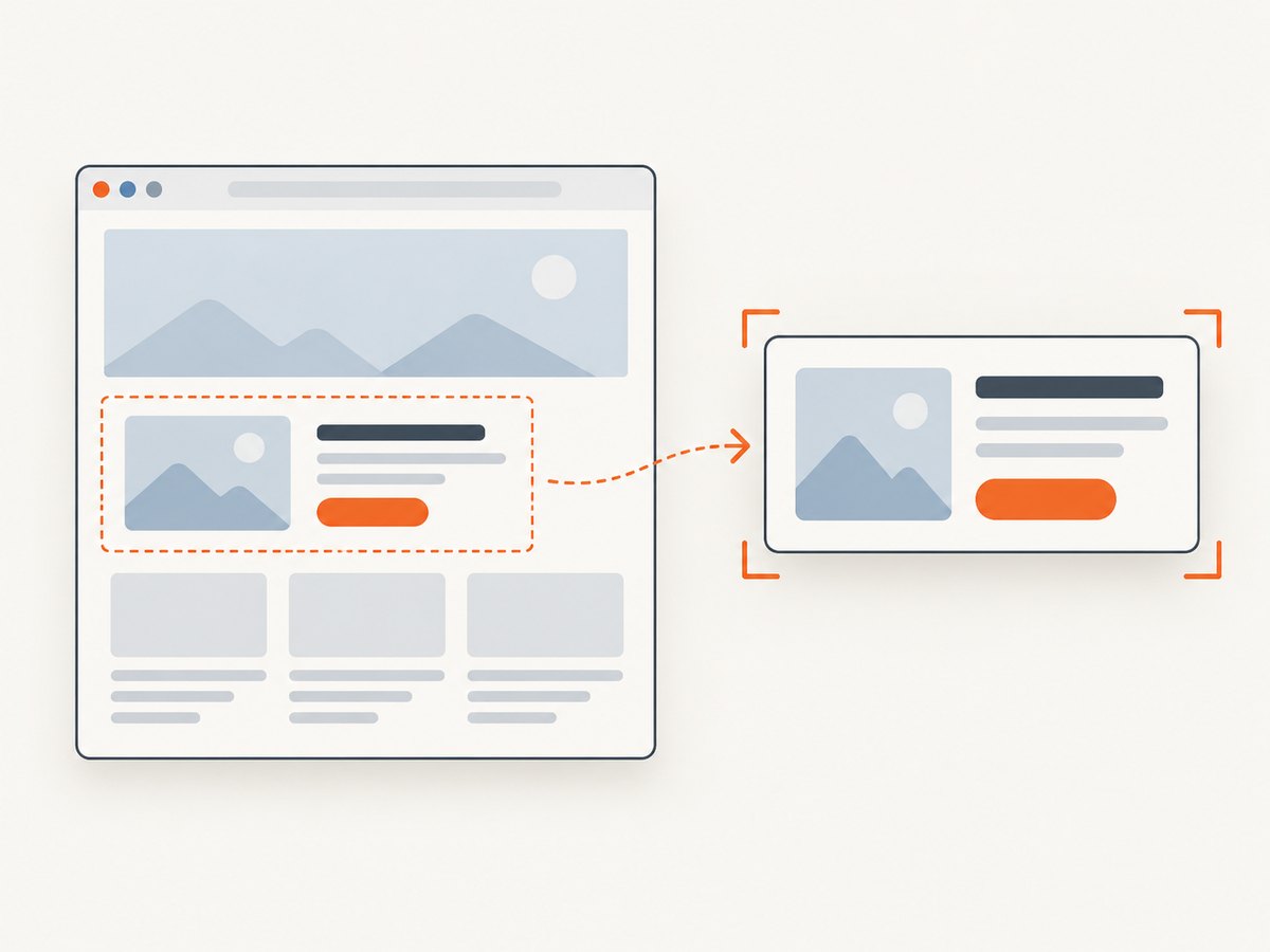 Use the driver for the browsing context or a supported WebElement for an element-only capture.