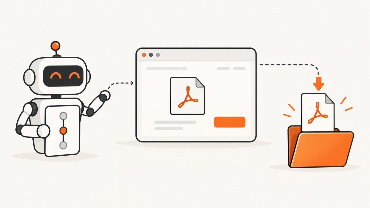 How to Save and Access Server-Returned PDFs With Robot Framework Browser Library