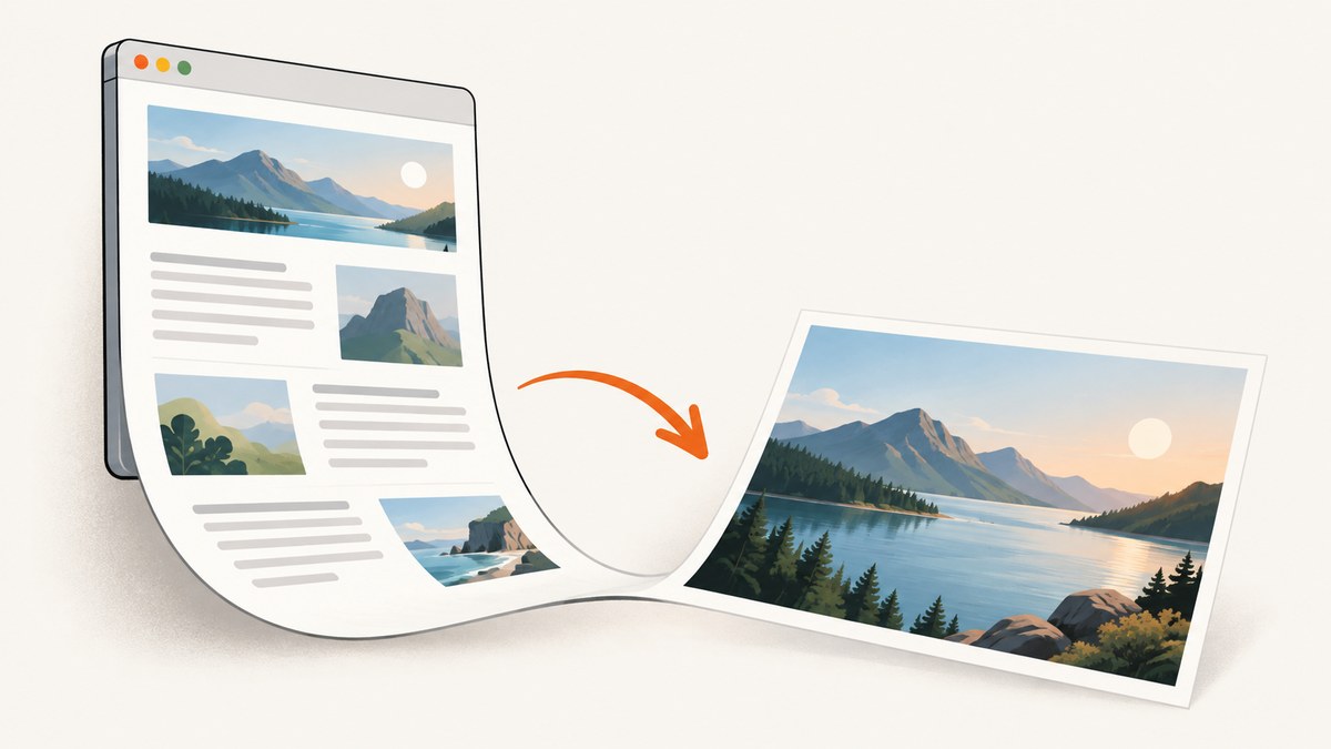 How to Save a Webpage as a JPEG Image