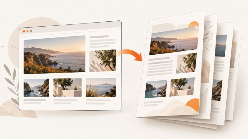 How to Save a Webpage as a PDF With Images