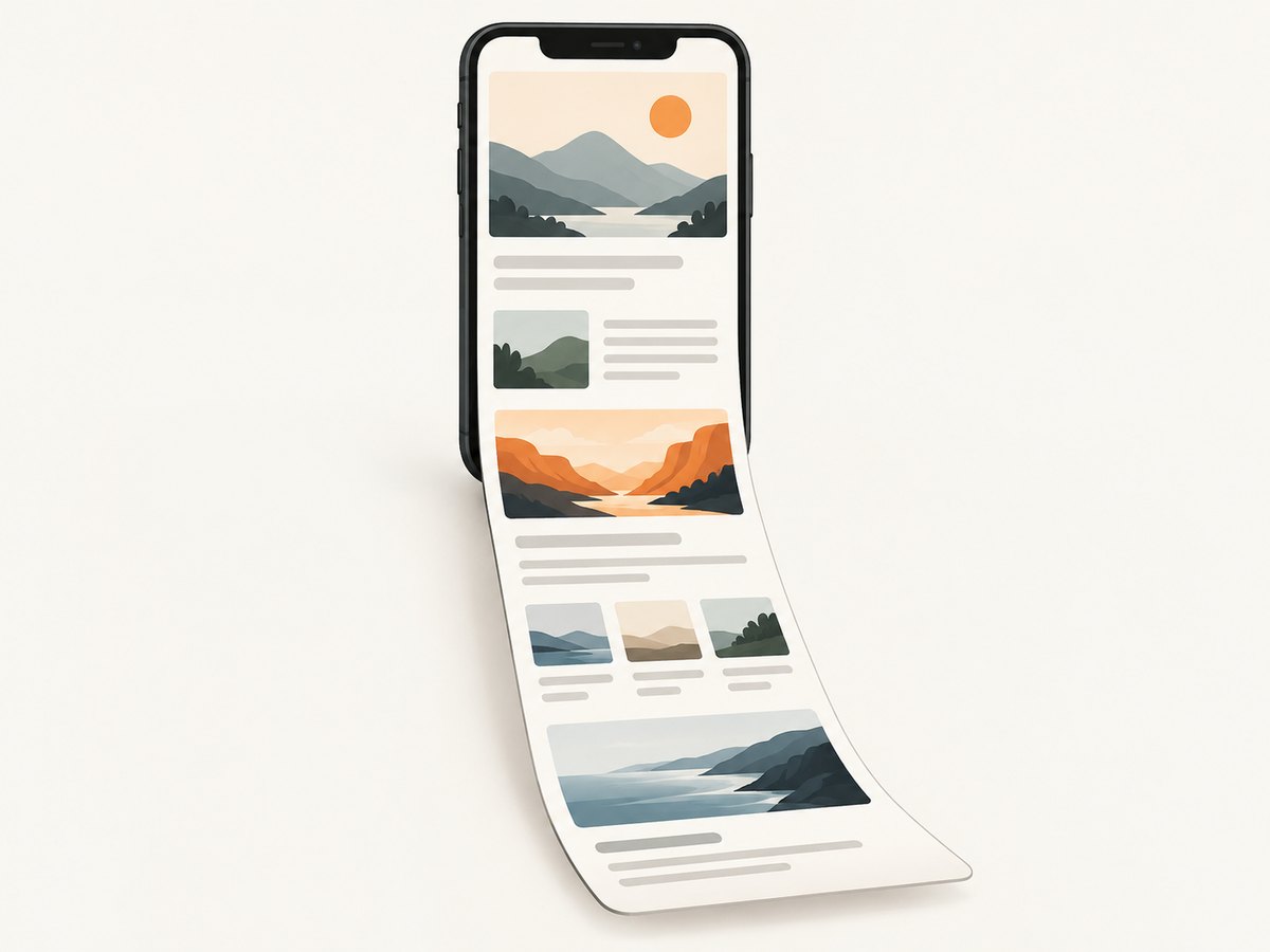 The Full Page preview extends the capture beyond the screen currently visible in Safari.
