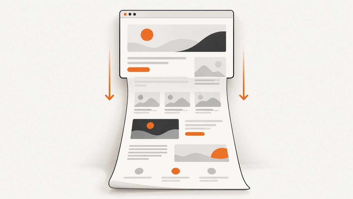 Save a Webpage as a Long Image
