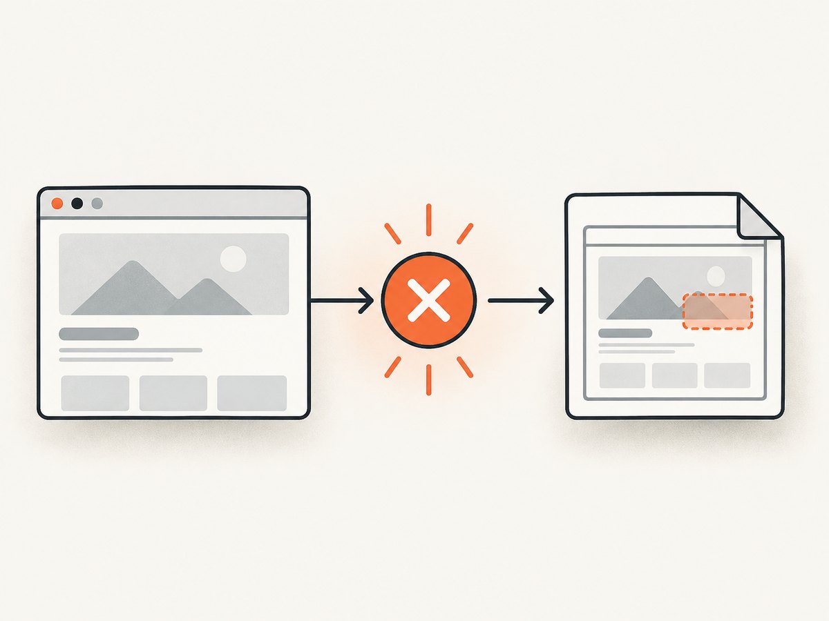A fixture observes the failed outcome, captures the live browser, and writes an artifact.