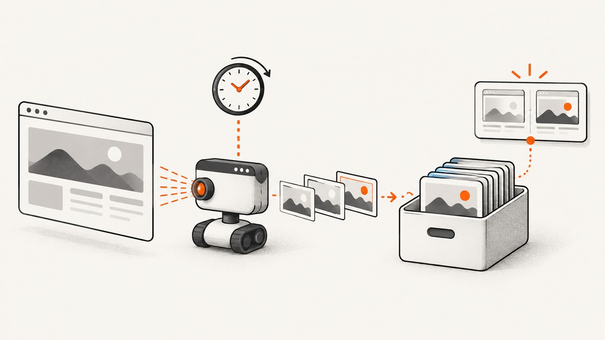 How to Schedule Remote Website Screenshots
