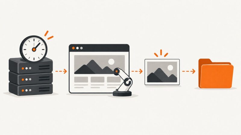 Schedule Website Capture Jobs With Cron