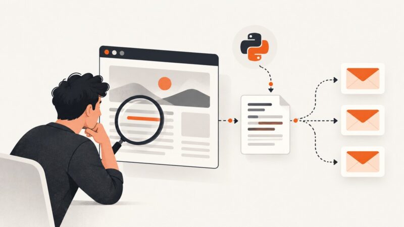 How to Scrape Emails From a Website With Python