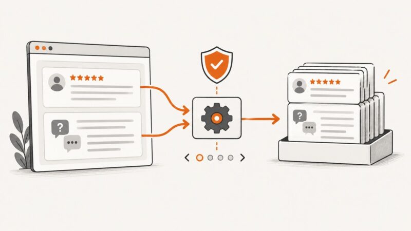 How to Scrape Reviews and Q&A Data