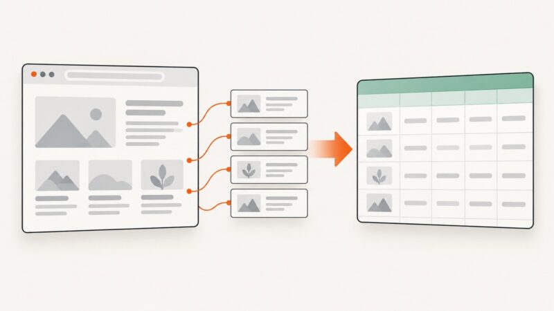 How to Put Scraped Website Data into Google Sheets